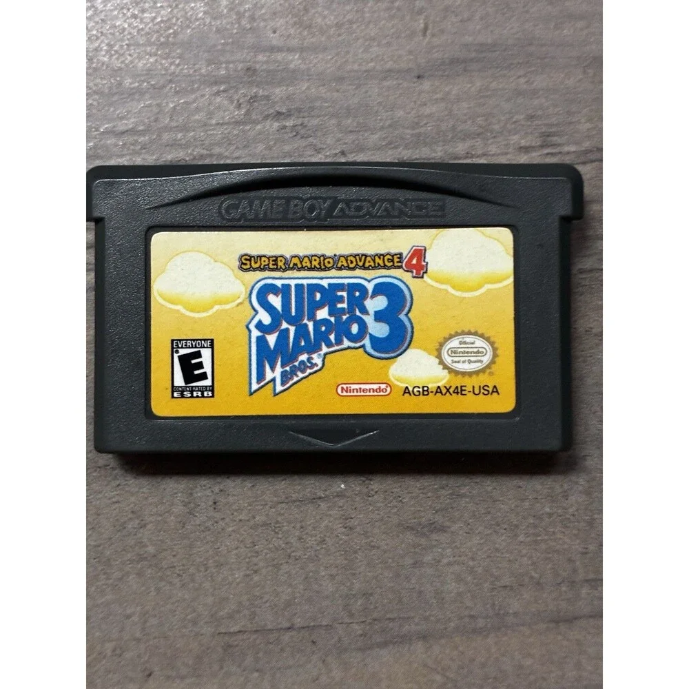 Super Mario Advance 4: Super Mario Bros. 3 (Nintendo GBA, 2003) Authentic Tested
